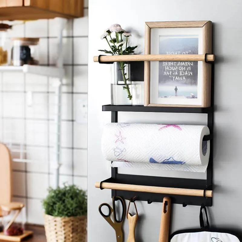 Magnetic Smart Kitchen Rack Organizer