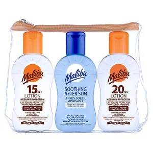 Malibu Travel Bag Lotions (3 Pack of 100ml)