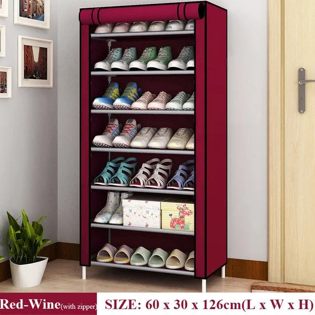 Multilayer Shoe Cabinet Vertical