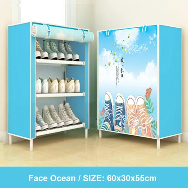 Multilayer Shoe Cabinet Vertical