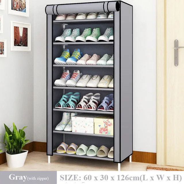 Multilayer Shoe Cabinet Vertical