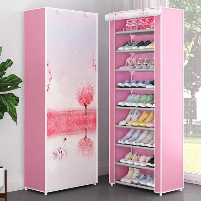 Multilayer Shoe Cabinet Vertical