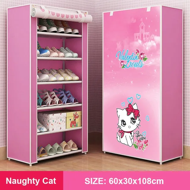 Multilayer Shoe Cabinet Vertical