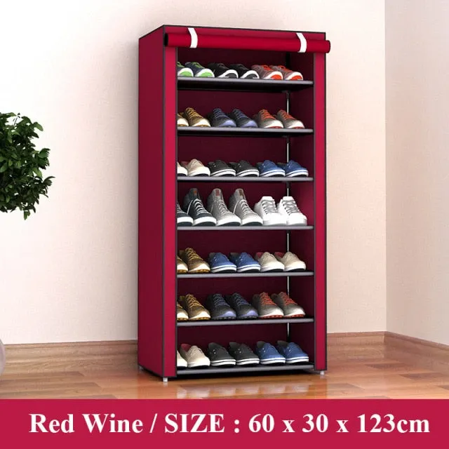 Multilayer Shoe Cabinet Vertical