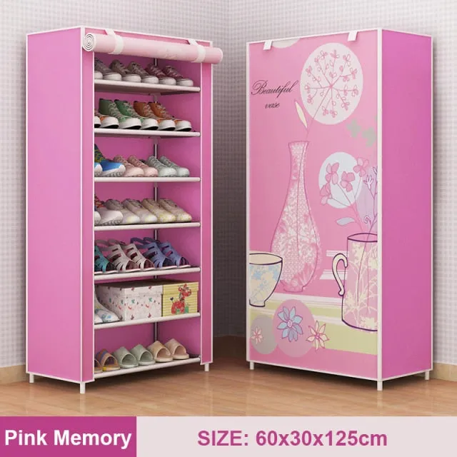 Multilayer Shoe Cabinet Vertical