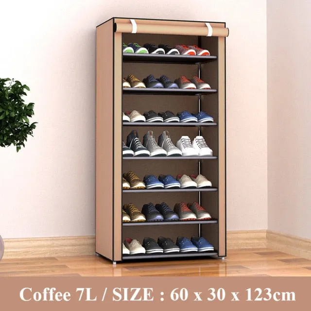 Multilayer Shoe Cabinet Vertical