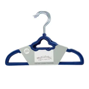 Necessities by TenderTyme 10-Pack Non-Slip Design Baby Hangers - Blue Car