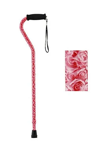 Nova Designer Offset Cane with Strap