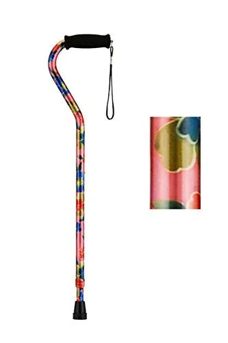 Nova Designer Offset Cane with Strap