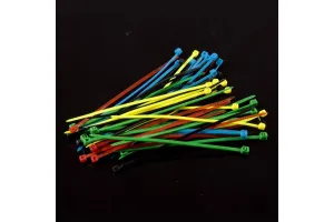 Nylon Cable Tie Set - Five Colors(50pcs)