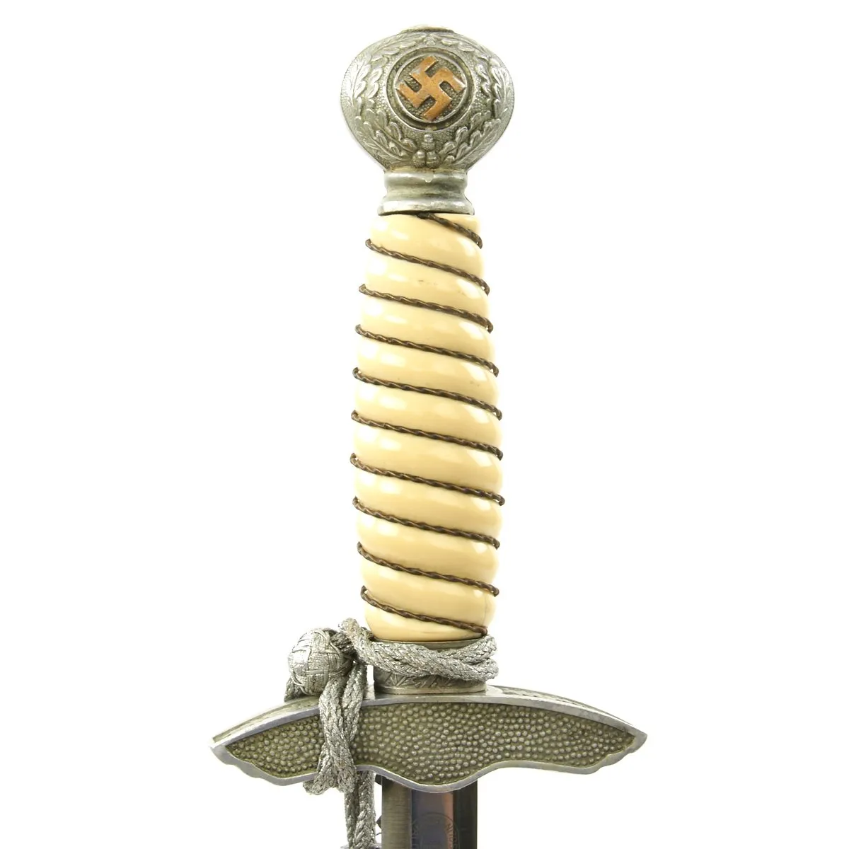 Original WWII German 2nd Model Luftwaffe Dagger by A. Schütelhöffer named to H.L. of Jagdgeschwader 26