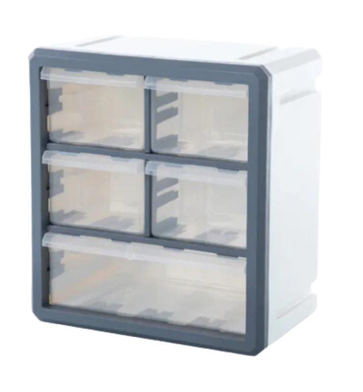 Penta Cube Storage Box Gray/White