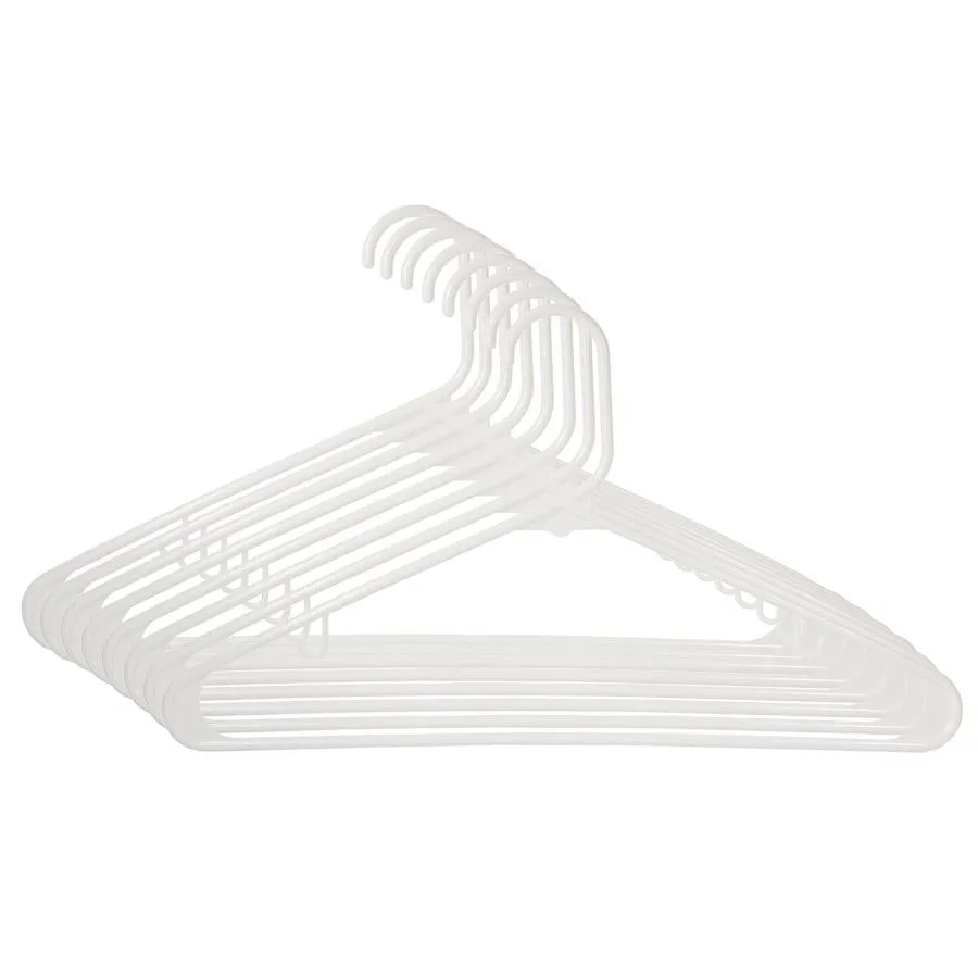 Plastic Adult Hangers - 6 Pk.