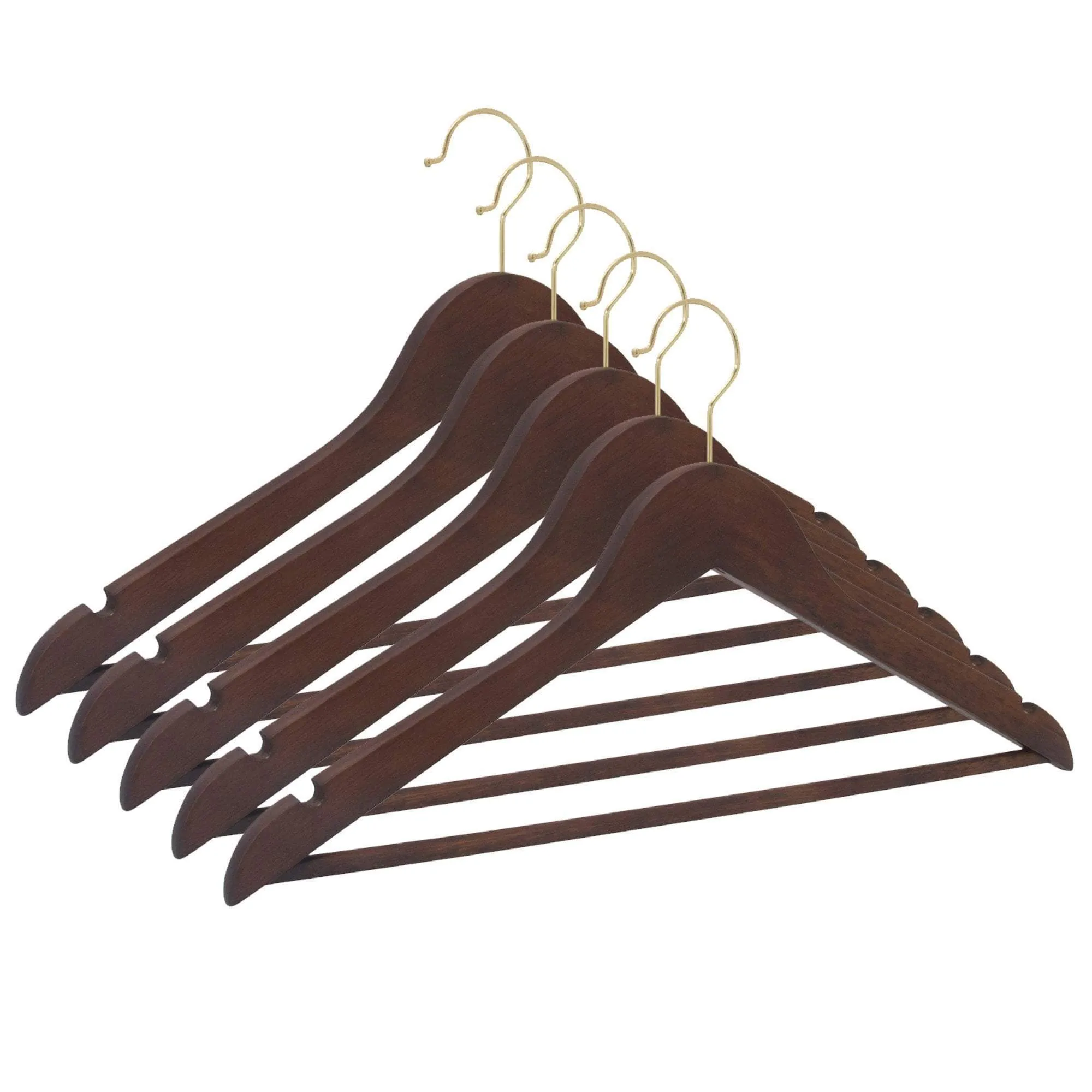 Premium Wood Suit Hangers