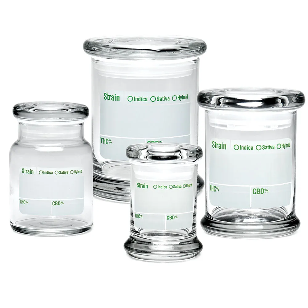 Pulsar 420 Jars | Write & Erase Pop Top Jar | Modern