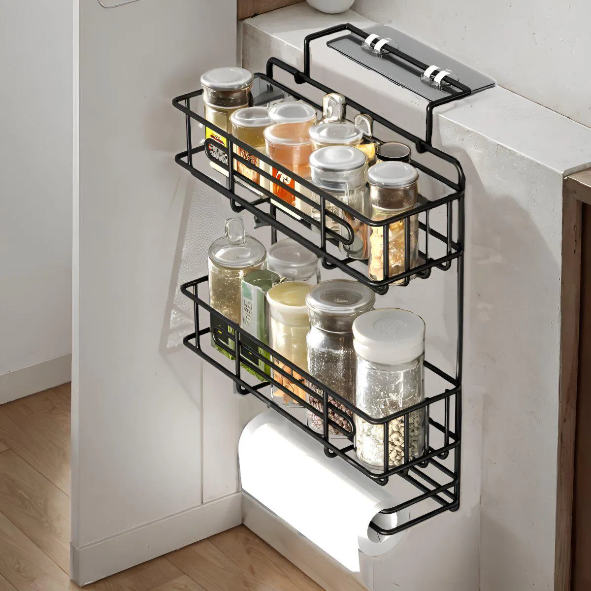 Refrigerator Side Rack Organiser