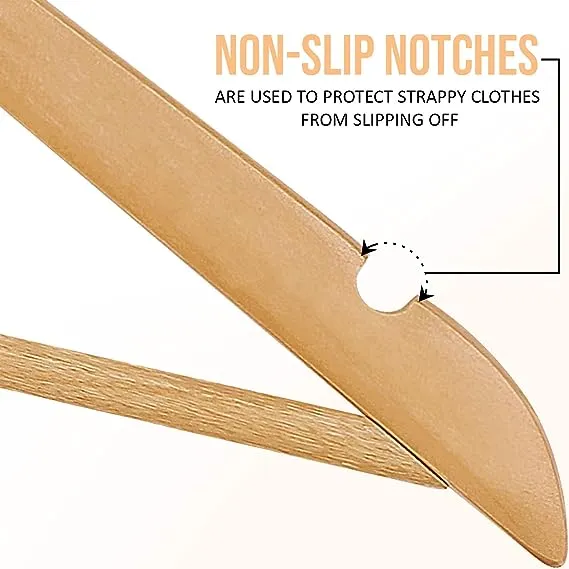 RhinoRack Wooden Clothes Hangers