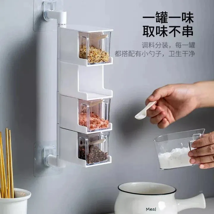 ROTATING SPICE STORAGE SET