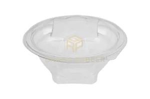 Round Salad Bowls Transparent 750cc