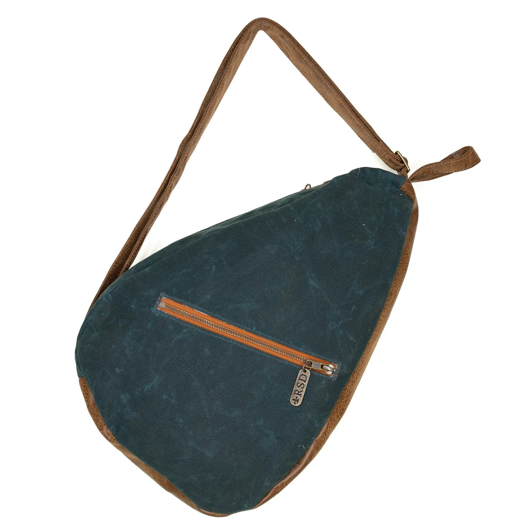 Rozzi Premier: Deep Teal Waxed Canvas