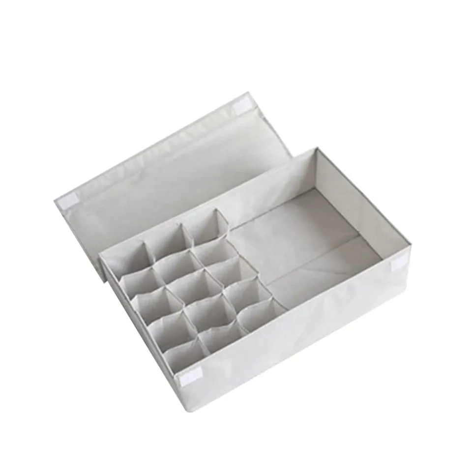 Set Of 3 Foldable Storage Organizer, Drawer Closet Storage Organizer, Socks Lingerie Box, Storage Box for Clothes Socks