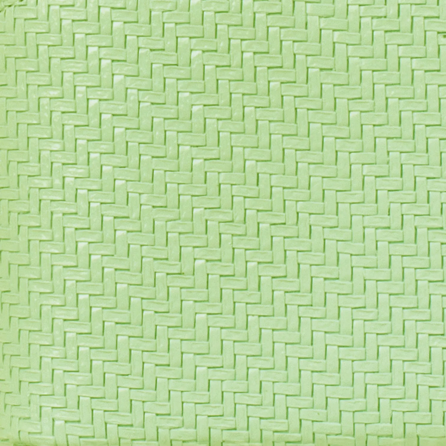 Small Beauty Bag - Herringbone Pistachio