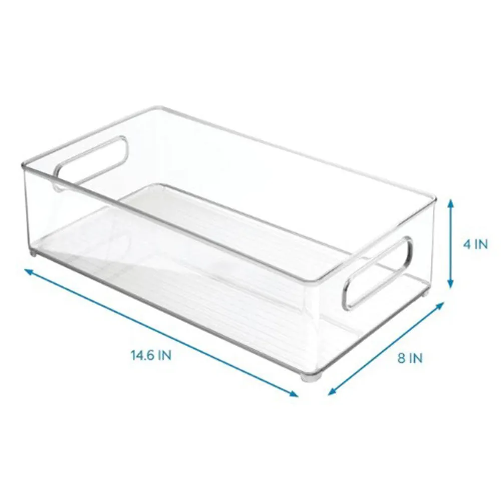 Stackable Fridge/Pantry Bin, 14 x 8 x 4