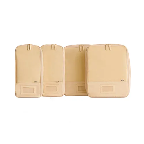 The Compression Packing Cubes 4 pc in Beige