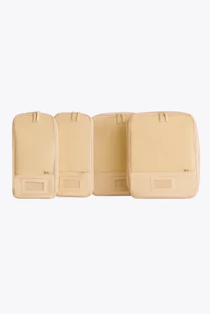 The Compression Packing Cubes 4 pc in Beige