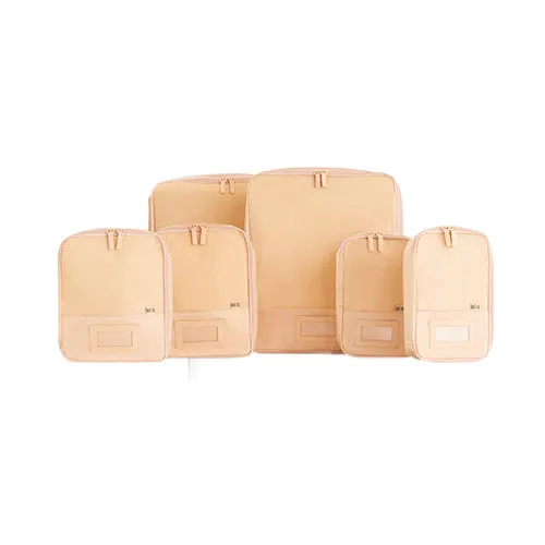 The Compression Packing Cubes 6 pc in Beige