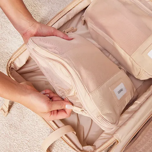 The Compression Packing Cubes 6 pc in Beige