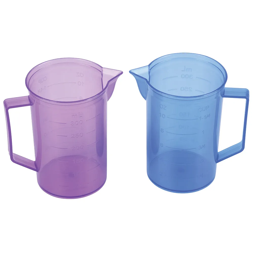 Translucent Rainbow Sensory Play Water Pitchers