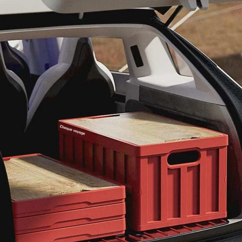 Trunk Storage Box Camping Folding Vault Cargo Bins for Cybertruck