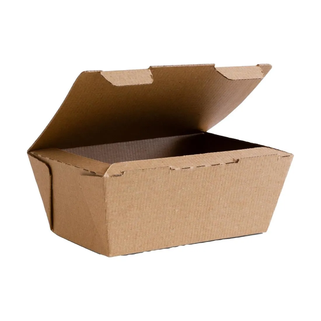 Vegware Compostable Microflute Takeaway Box 6x5" (Pack 300) - CF885