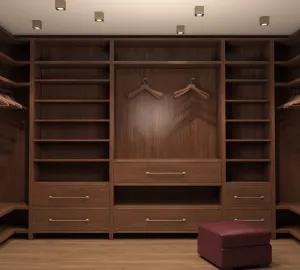 Walk-in Custom Closet Organizers