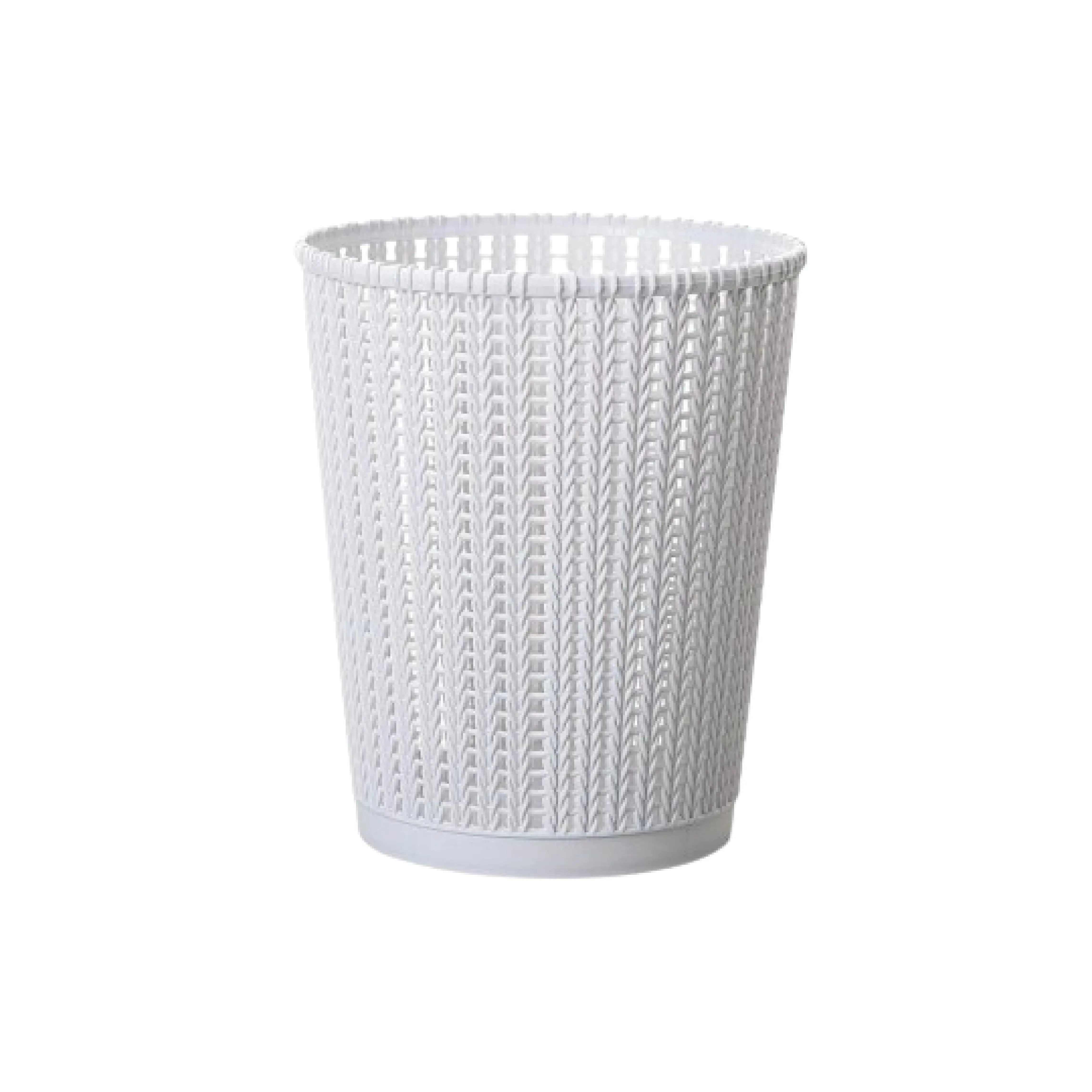 Weaving Rattan Dustbin | Designer Waste Bin | 8L | Multiple Colours | Trash Bin | Kitchen Bin