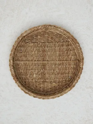 Westside Home Brown Round Basket