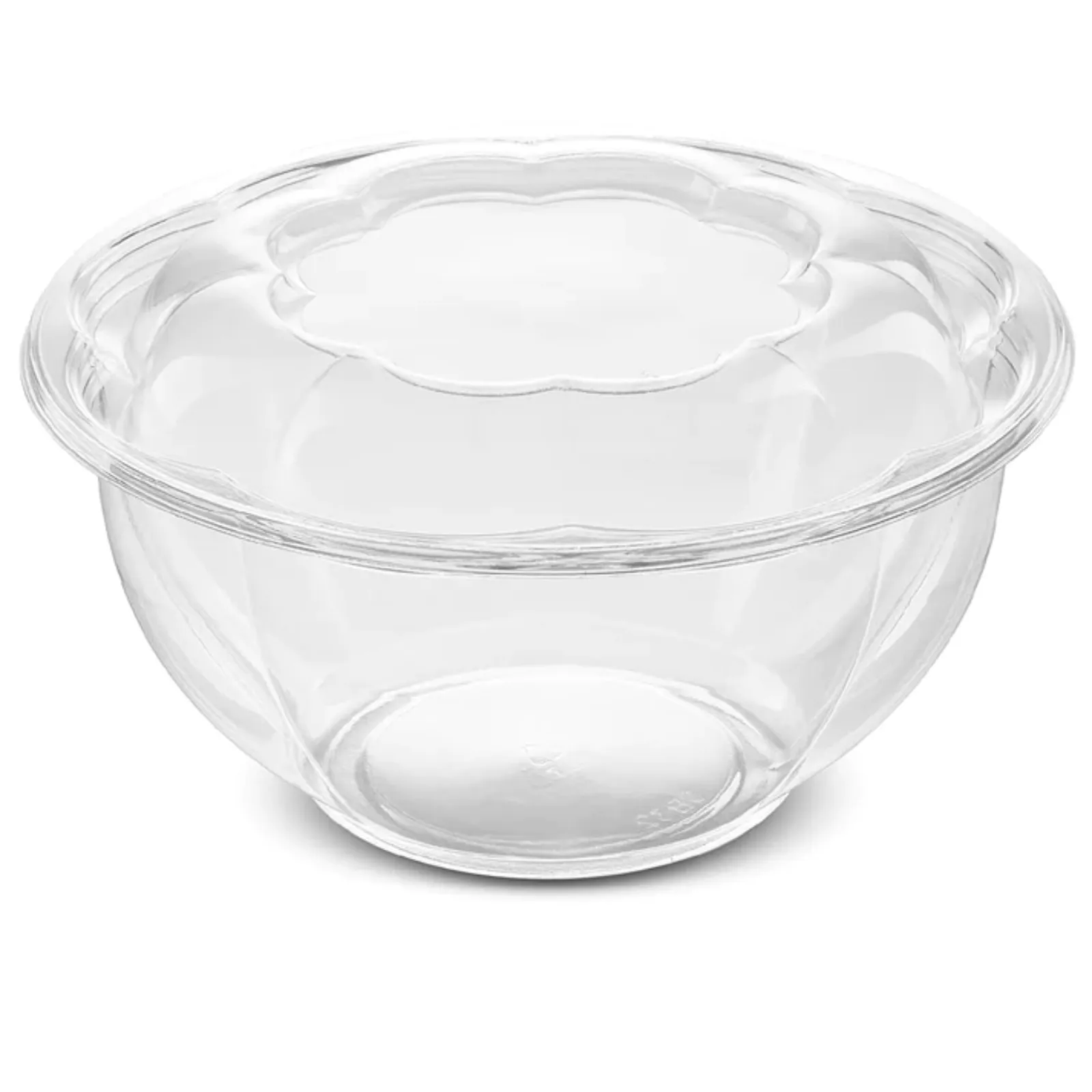 *WHOLESALE* 32oz. Rose / Salad Bowls To-Go Containers with lids | 150 ct/case